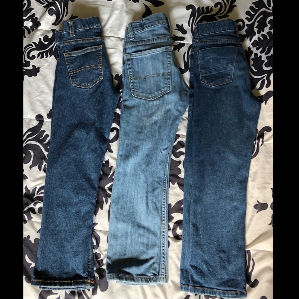 3 pairs of boys size 8 jeans